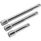 Siegen 3 Piece 3/8" Drive Socket Extension Bar Set 
