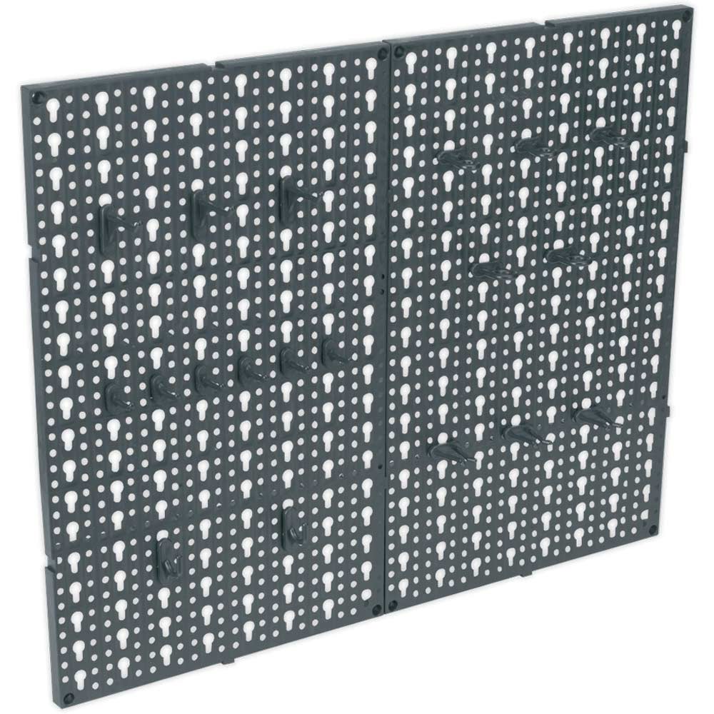 Image of Siegen 2 Piece Plastic Pegboard