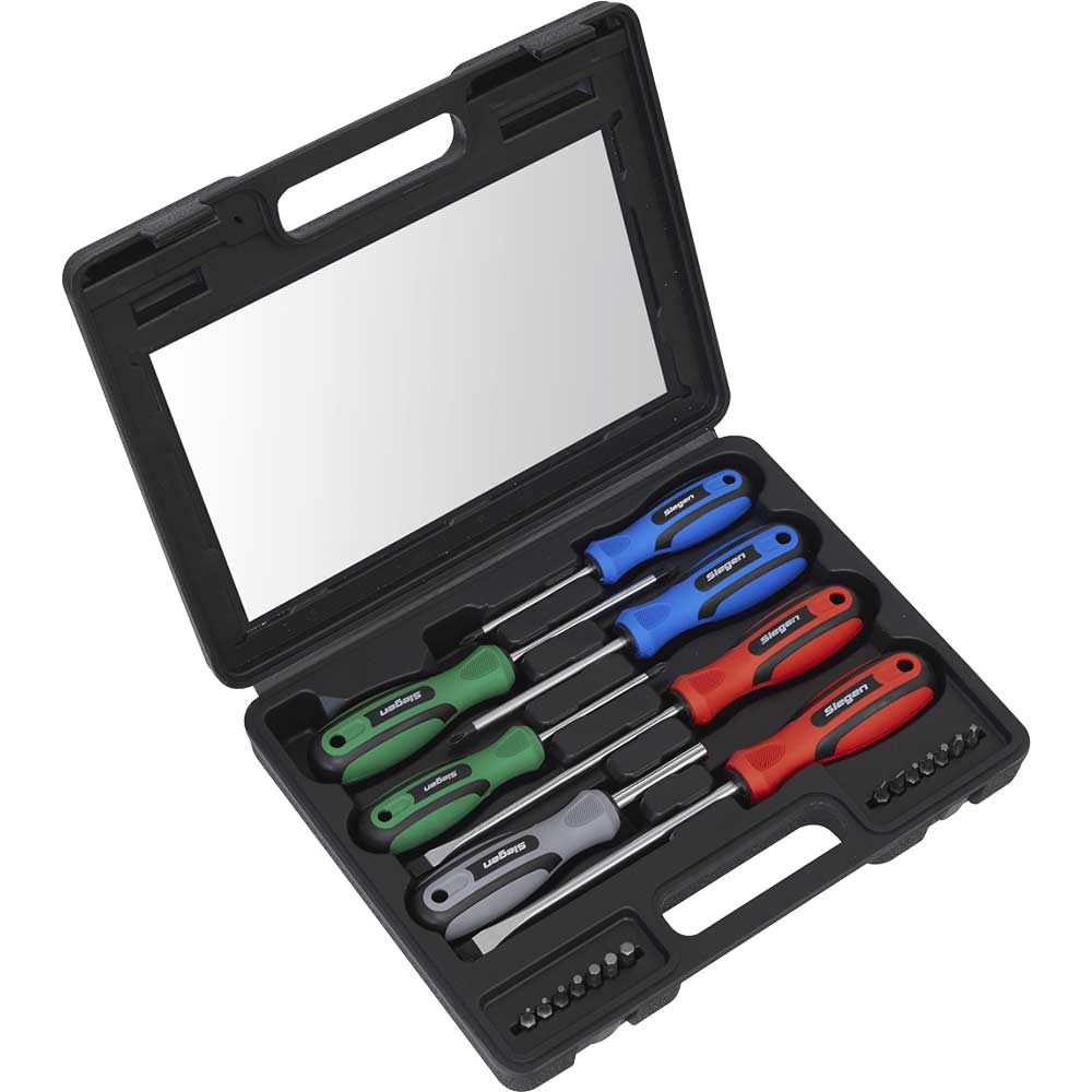 Image of Siegen 21 Piece Magnetic Screwdriver Set
