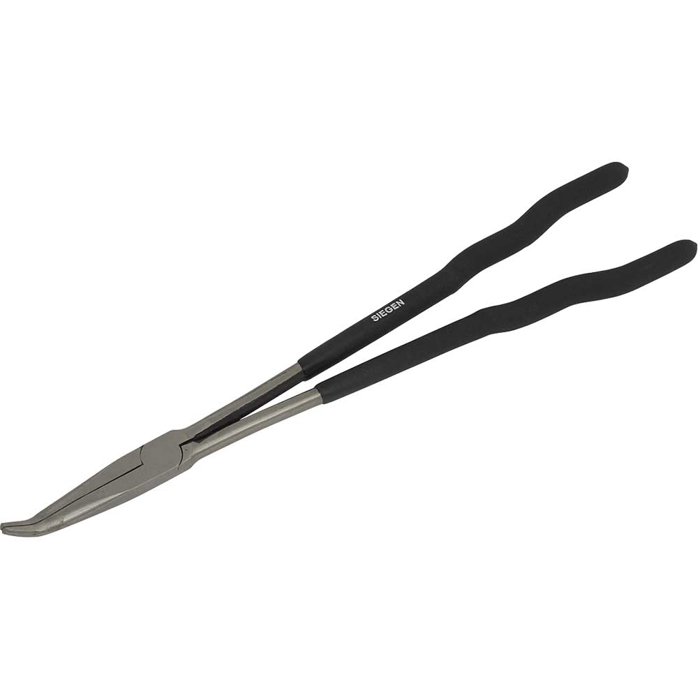 Image of Siegen 45° Angled Needle Nose Pliers 400mm
