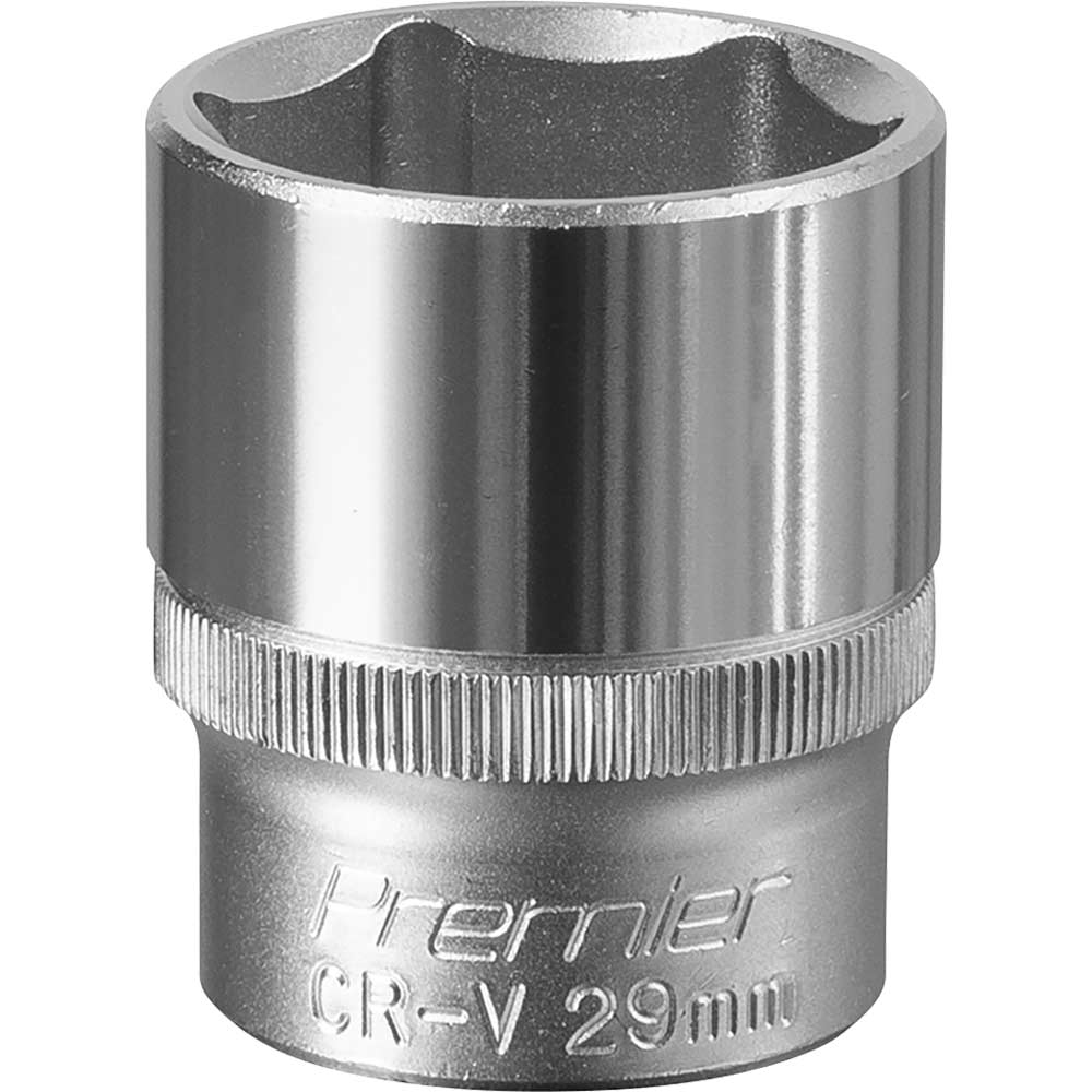 Sealey 1/2" Drive Hexagon WallDrive Socket Metric 1/2" 29mm in UK Specification