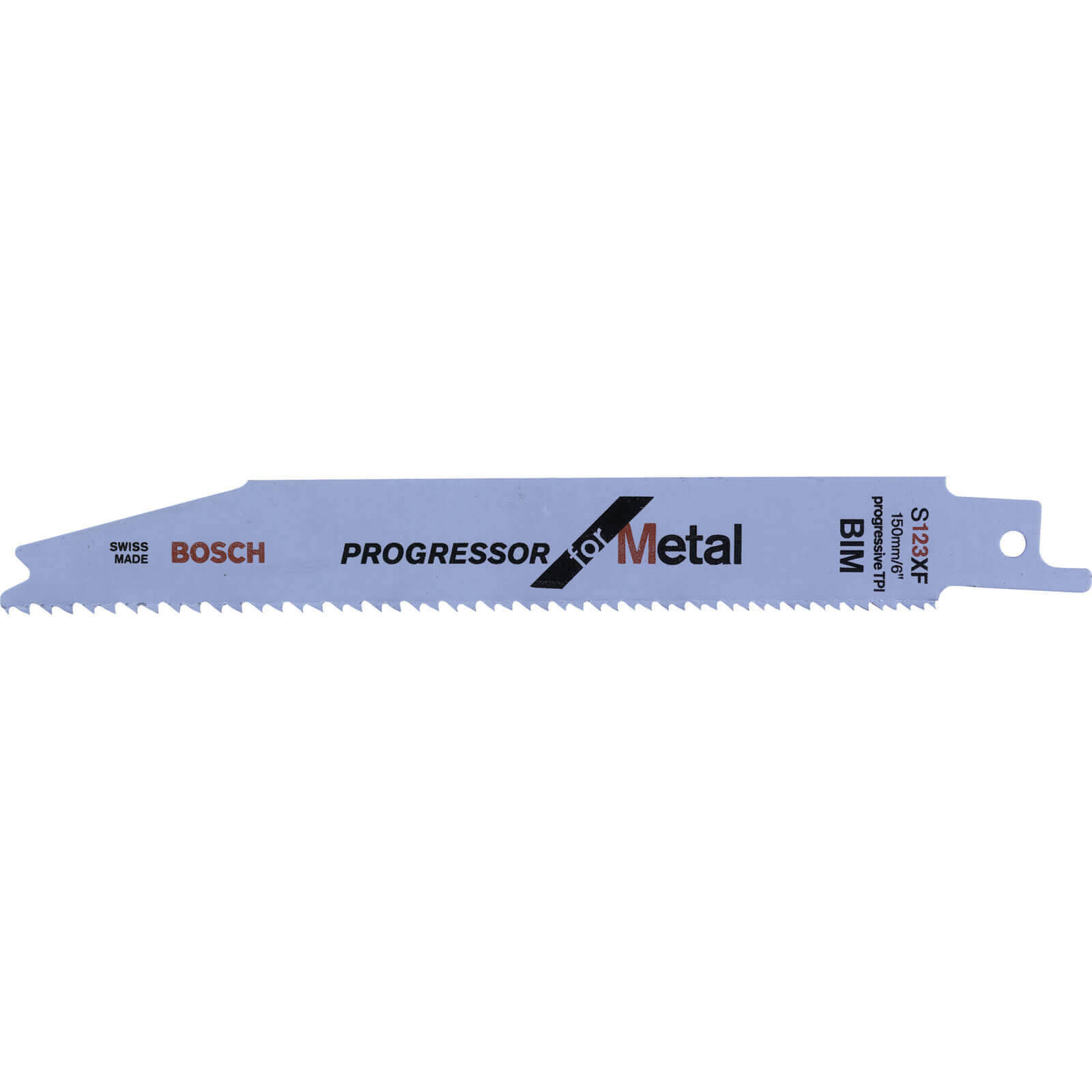 Image of Bosch S123XF Progressor Metal Cutting Reciprocating Sabre Saw Blades Pack of 5