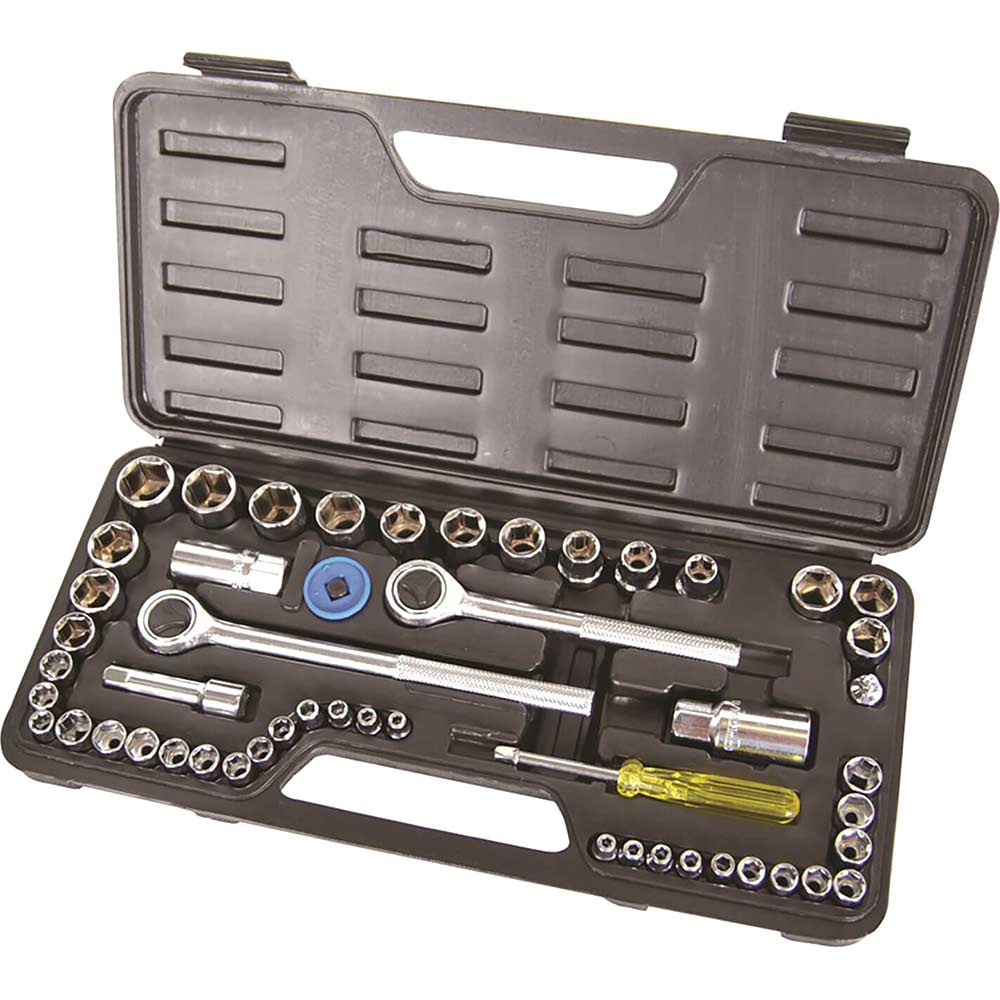 Image of Supatool 52 Piece Combination Drive Socket Set Combination