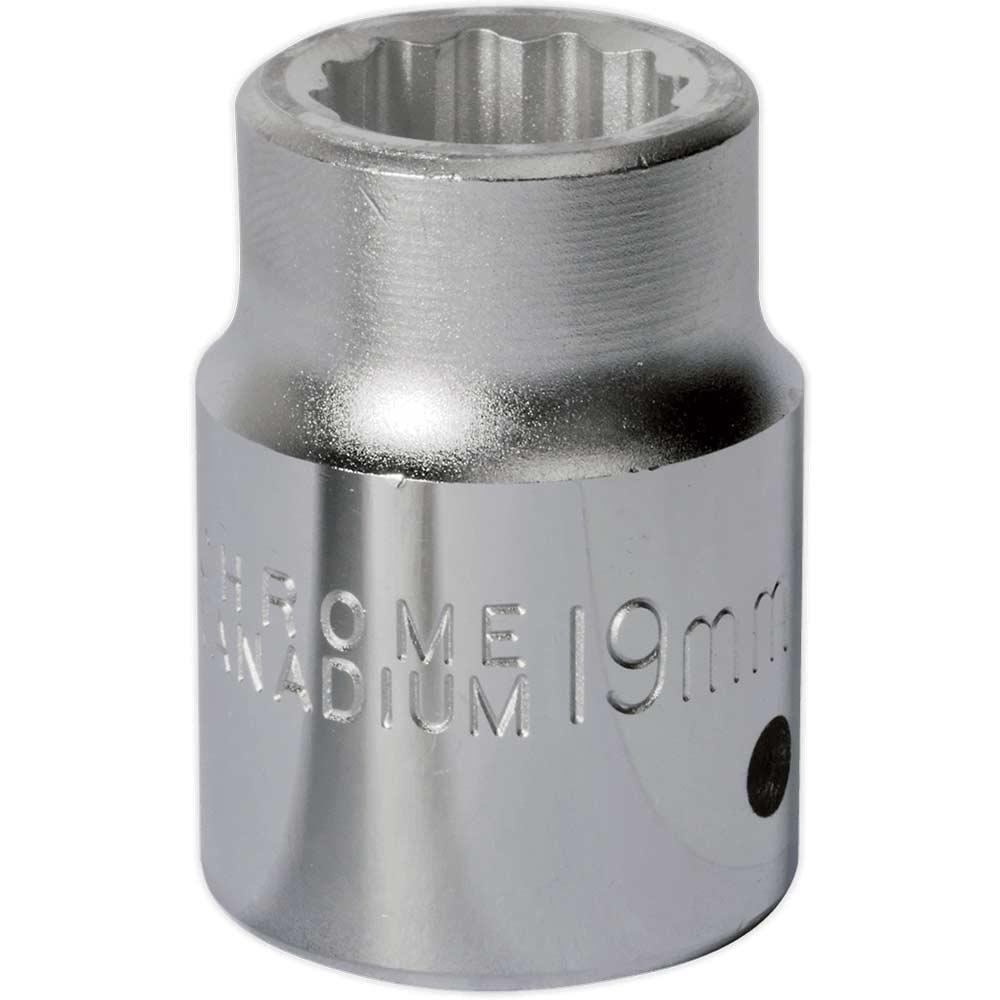 Image of Sealey 3/4" Drive Bi Hexagon WallDrive Socket Metric 3/4" 19mm