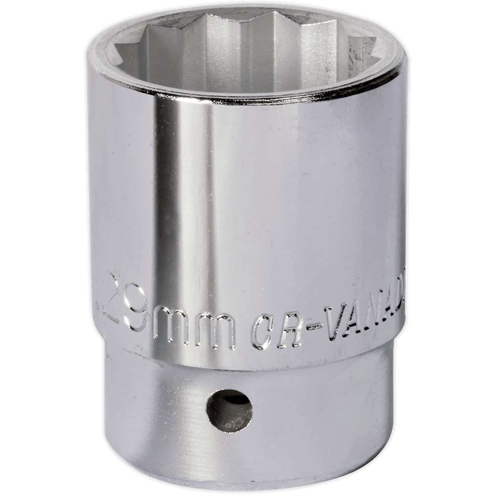 Sealey 3/4" Drive Bi Hexagon WallDrive Socket Metric 3/4" 29mm in UK Specification