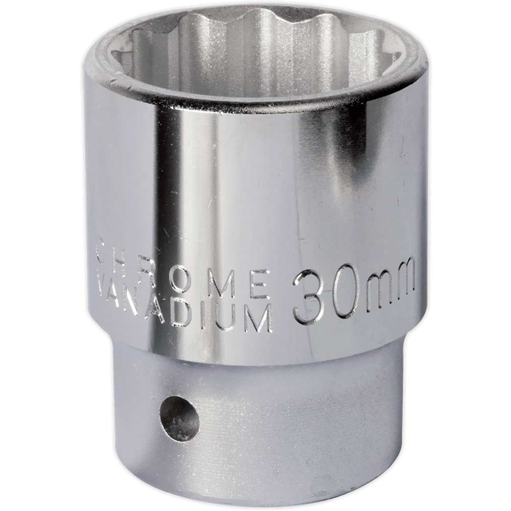 Sealey 3/4" Drive Bi Hexagon WallDrive Socket Metric 3/4" 30mm