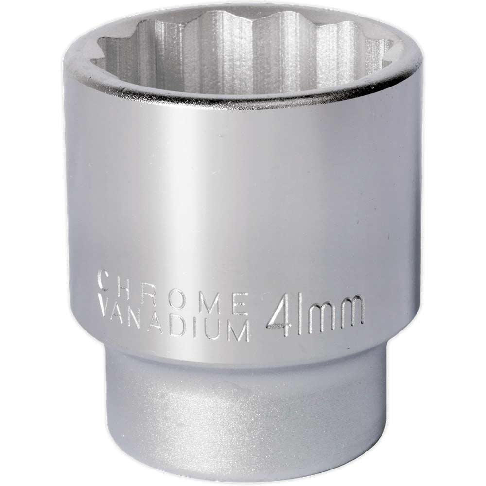 Sealey 3/4" Drive Bi Hexagon WallDrive Socket Metric 3/4" 41mm