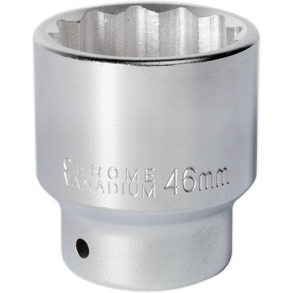 Sealey 3/4" Drive Bi Hexagon WallDrive Socket Metric 3/4" 46mm in UK Specification