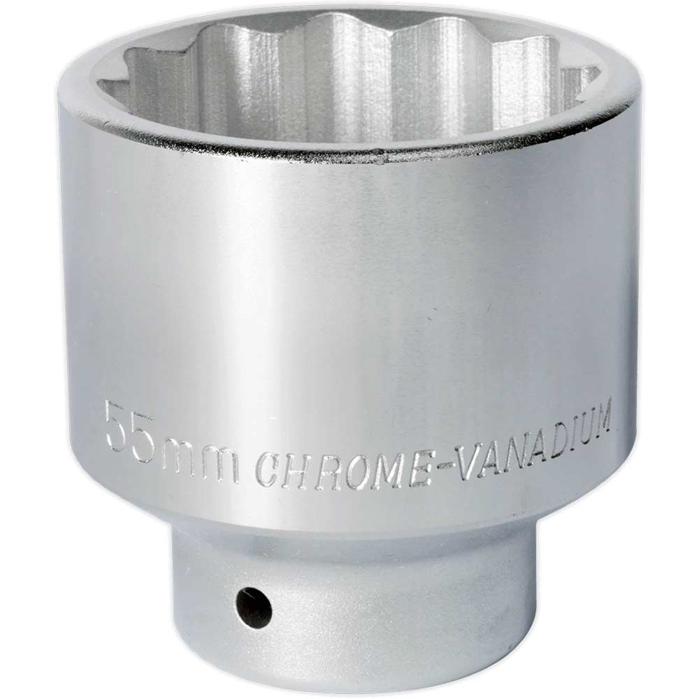 Sealey 3/4" Drive Bi Hexagon WallDrive Socket Metric 3/4" 55mm