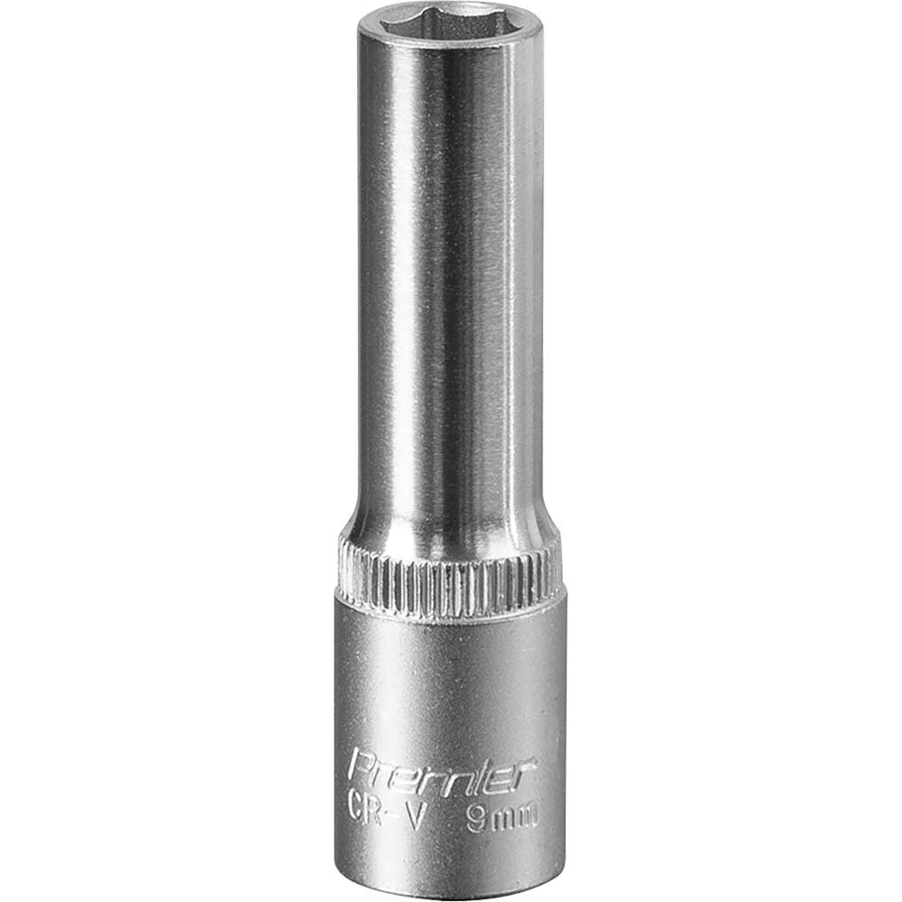 Sealey 3/8" Drive Deep Hexagon WallDrive Socket Metric 3/8" 9mm in UK Specification