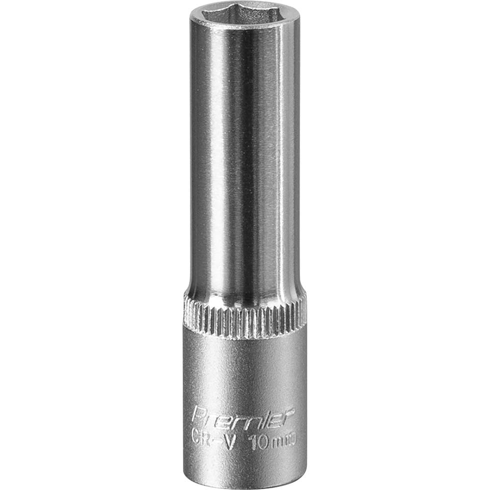 Sealey 3/8" Drive Deep Hexagon WallDrive Socket Metric 3/8" 10mm