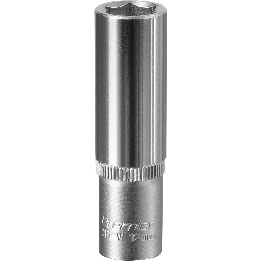 Sealey 3/8" Drive Deep Hexagon WallDrive Socket Metric 3/8" 12mm