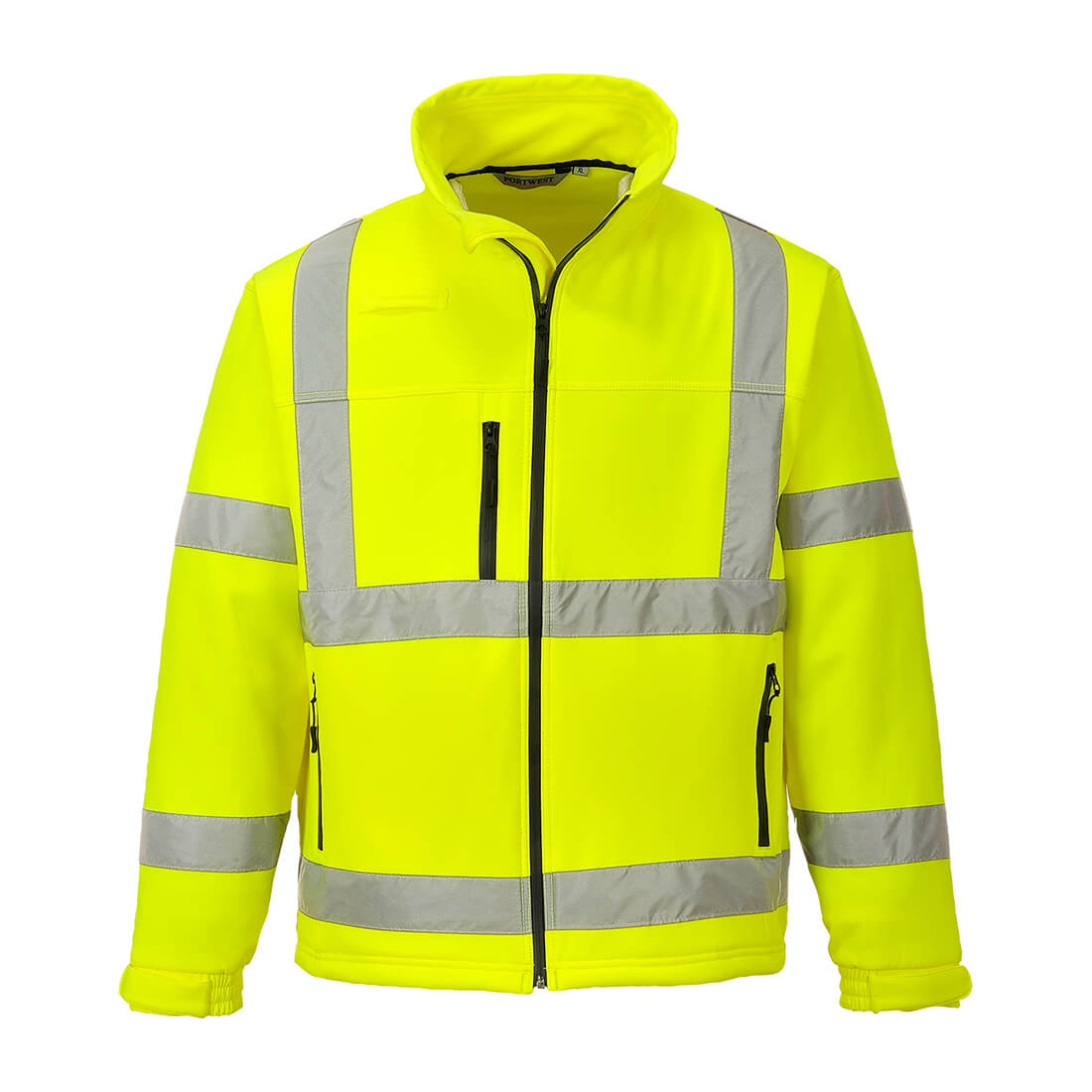 Image of Portwest S424 Hi Vis Softshell jacket Yellow M