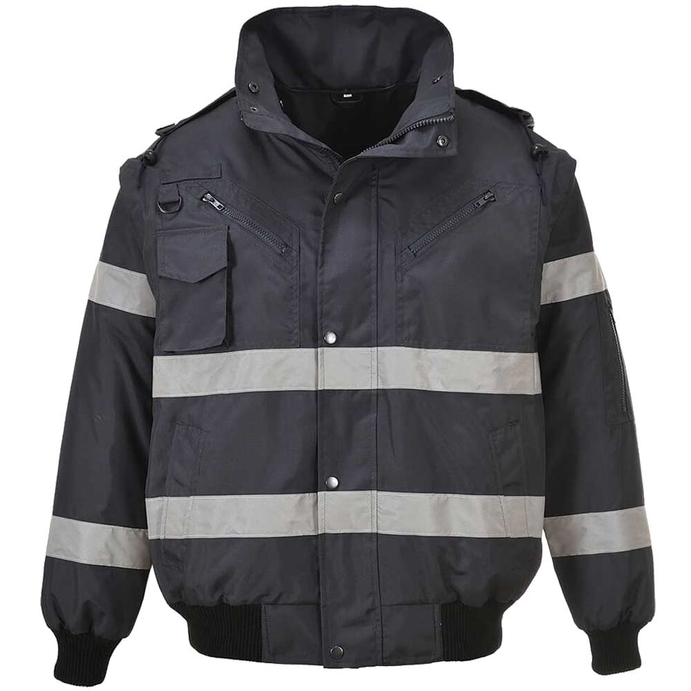 Portwest Iona 3 in 1 Bomber Jacket Navy 2XL