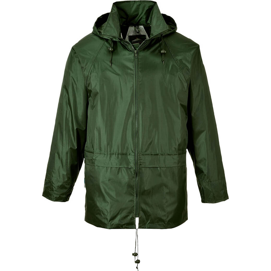 Image of Portwest Classic Rain Jacket Olive XL
