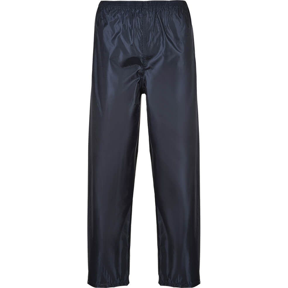 Image of Portwest Classic Rain Trousers Navy S