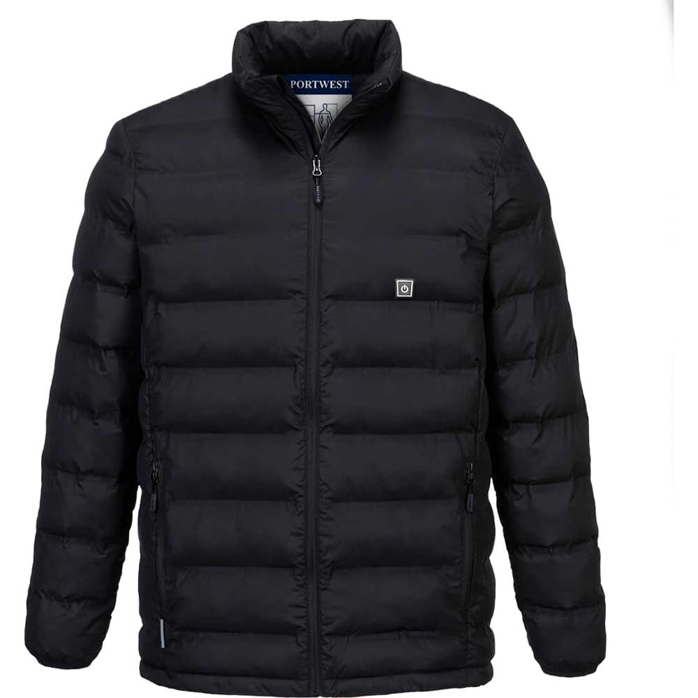 Portwest S547 heated Tunnel Jacket Black M