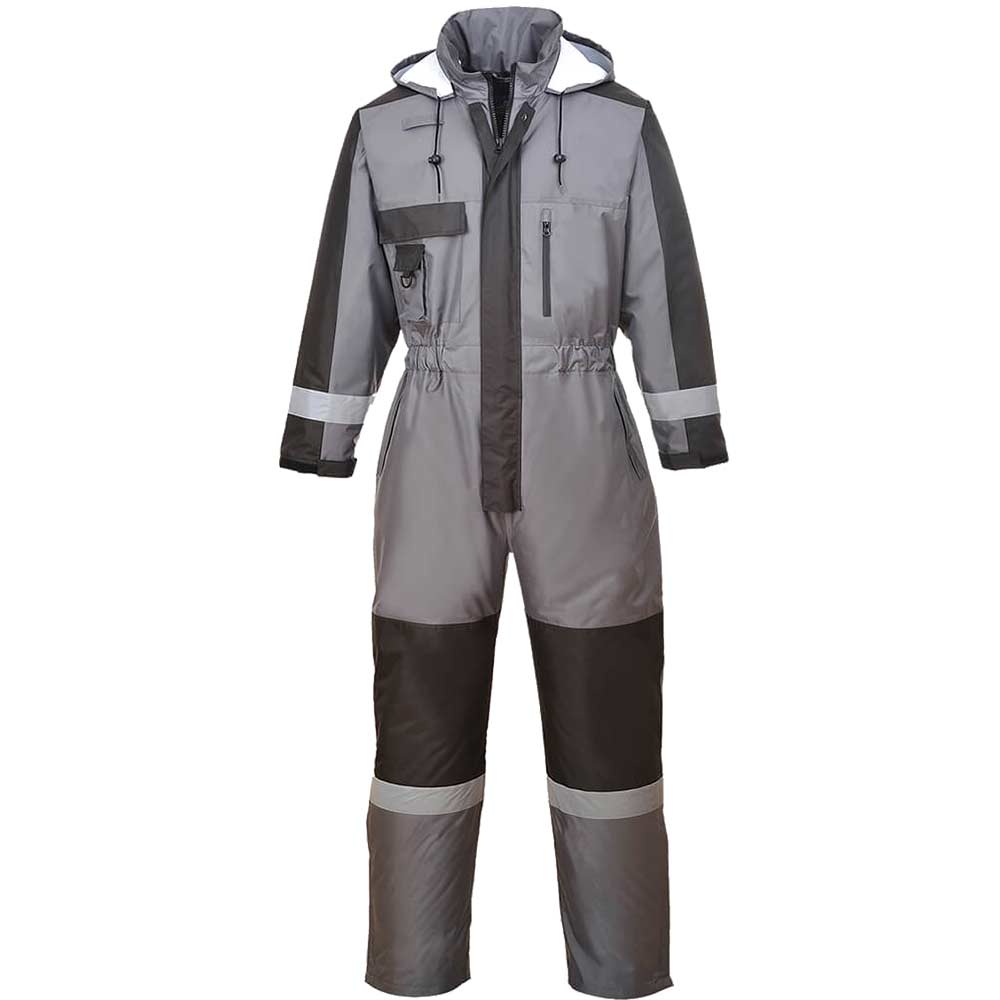 Image of Portwest S585 Waterproof Winter Coverall Grey S