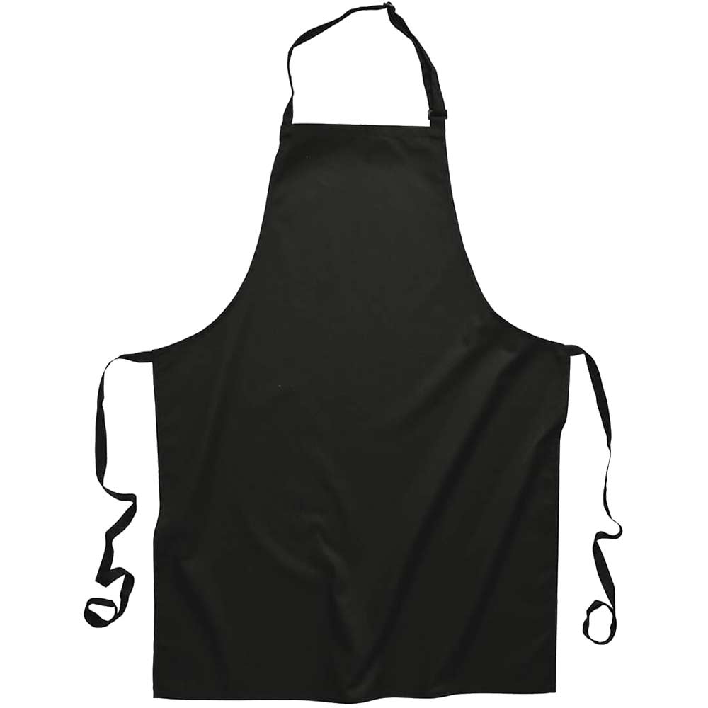 Portwest PolyCotton Bib Apron Black One Size