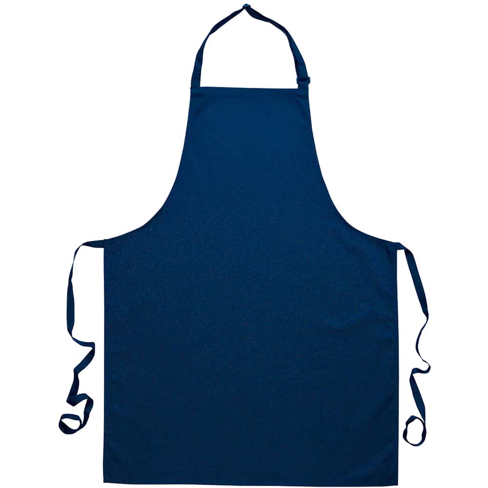 Portwest PolyCotton Bib Apron Navy One Size