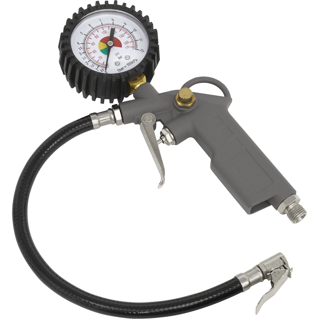 Photos - Other Power Tools Sealey SA332 Clip On Connector Air Tyre Inflator and Dial Gauge 