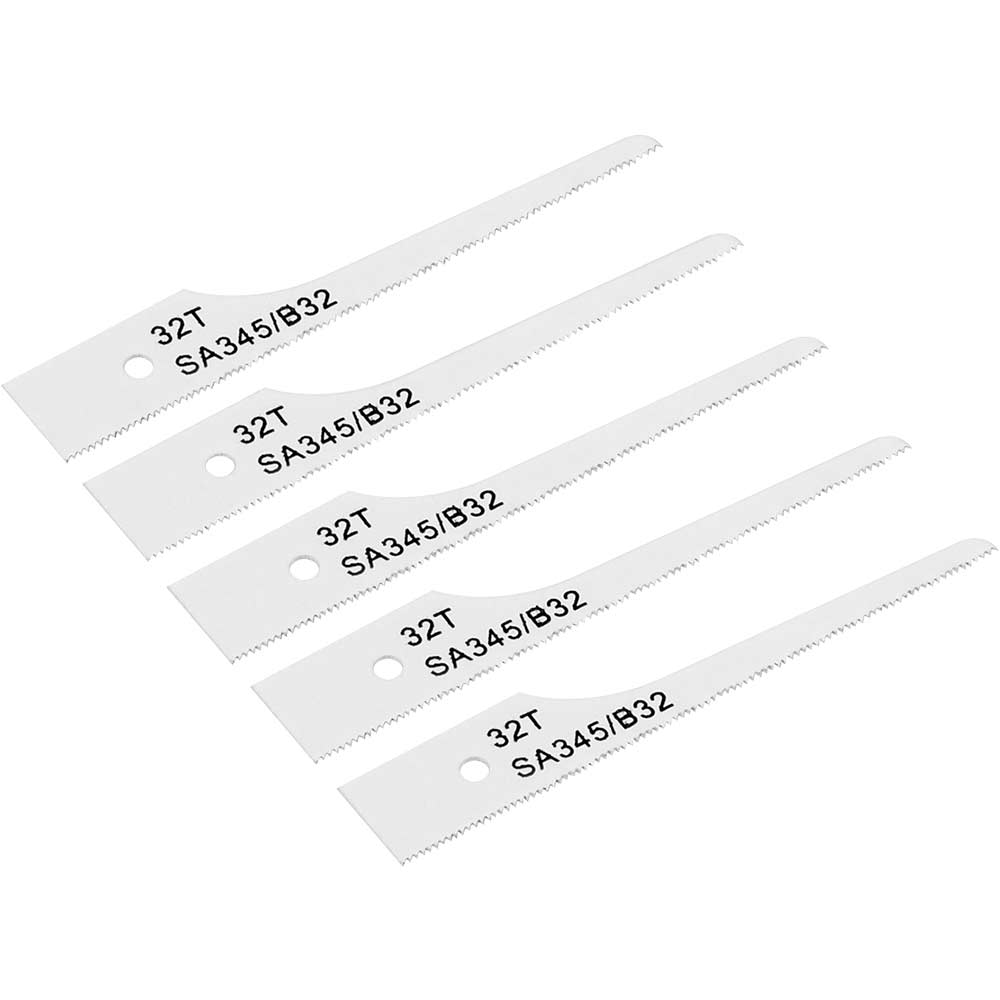 Sealey 32TPI Air Saw Blades for SA345 Pack of 5