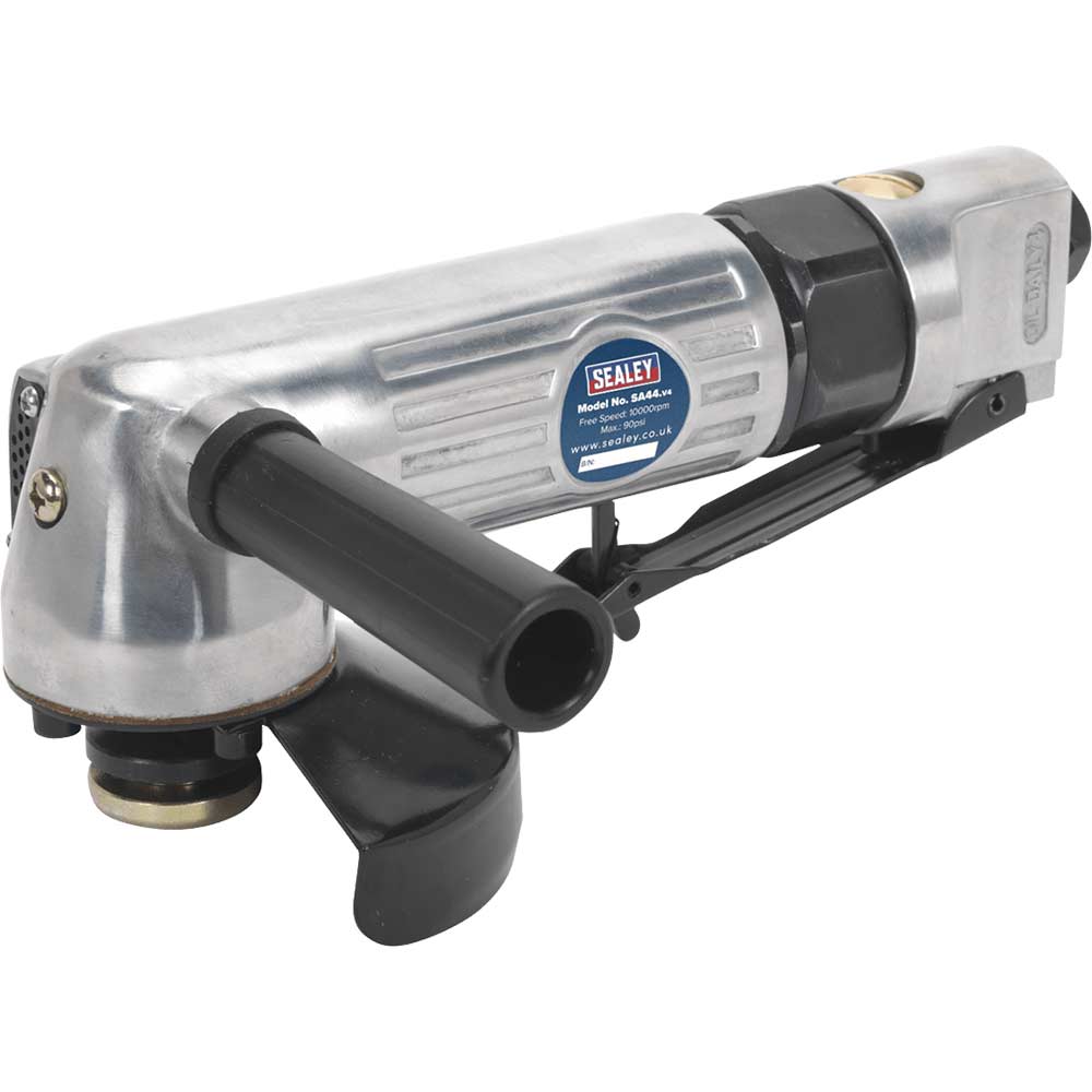 Image of Sealey SA44 Extra Heavy Duty Air Angle Grinder 100mm