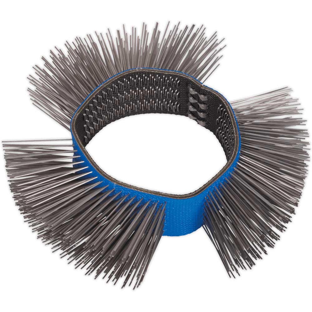 Image of Sealey Straight Wire Wheel for SA695 Smart Eraser 100mm Pack of 1