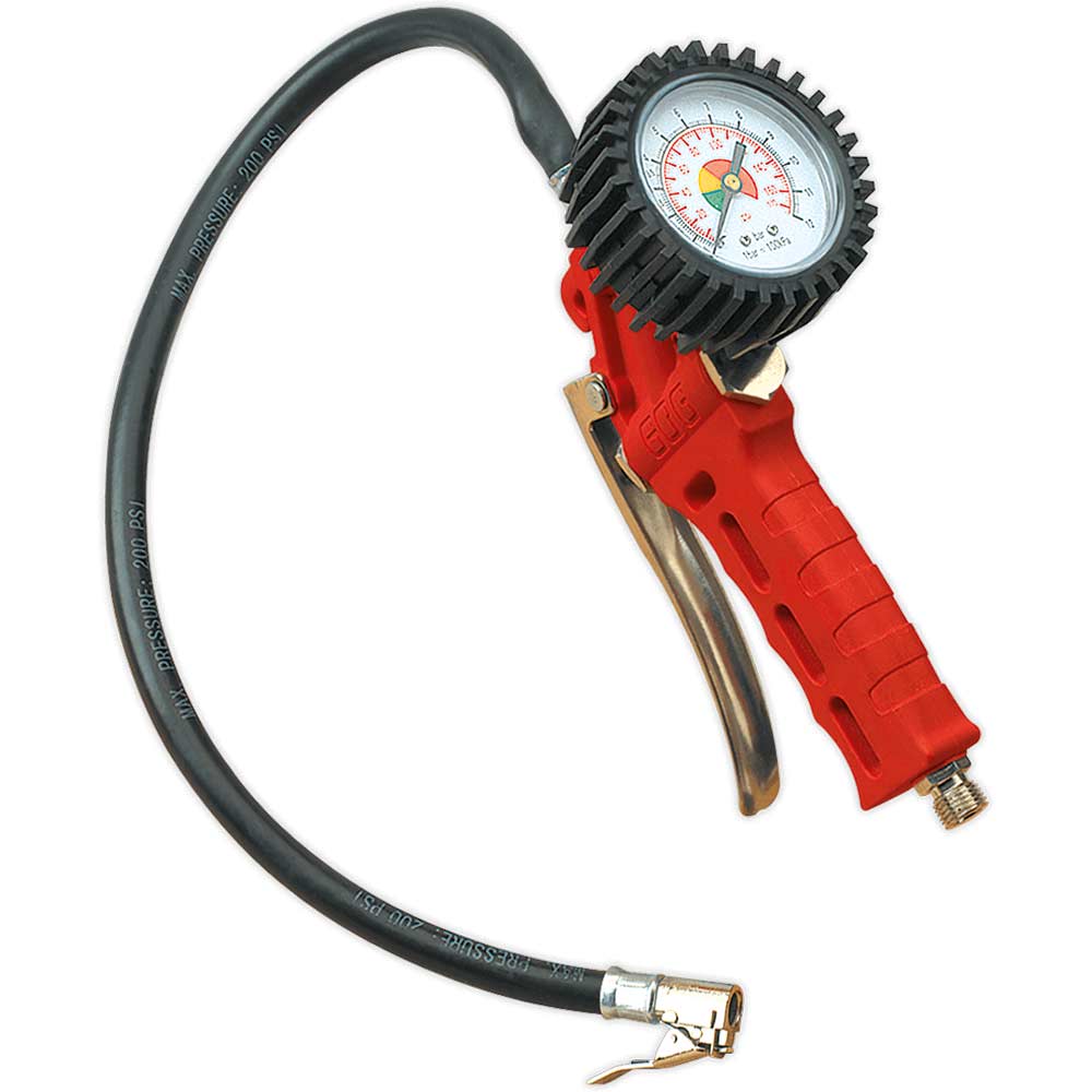 Sealey Professional Clip On Air Line Gauge