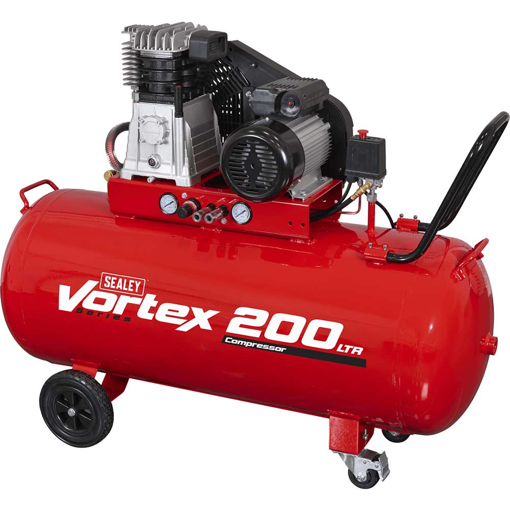 Sealey SAC1203B Air Compressor 200 Litre 240v