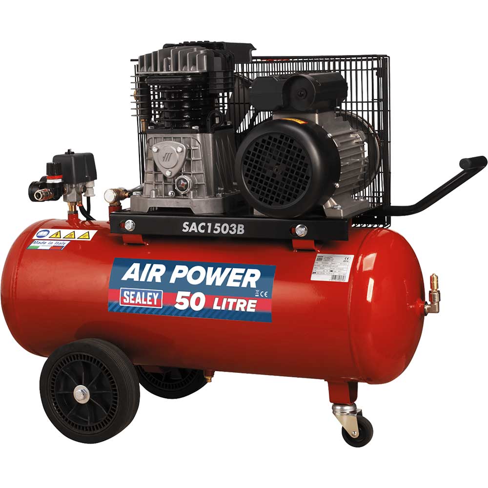 Sealey SAC1503B Air Compressor 50 Litre 240v