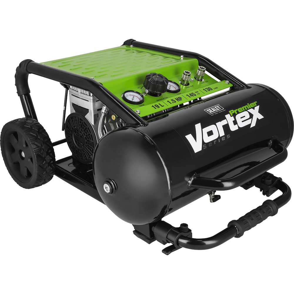 Sealey SAC1900 Oil Free Direct Drive Air Compressor 19 Litre 240v