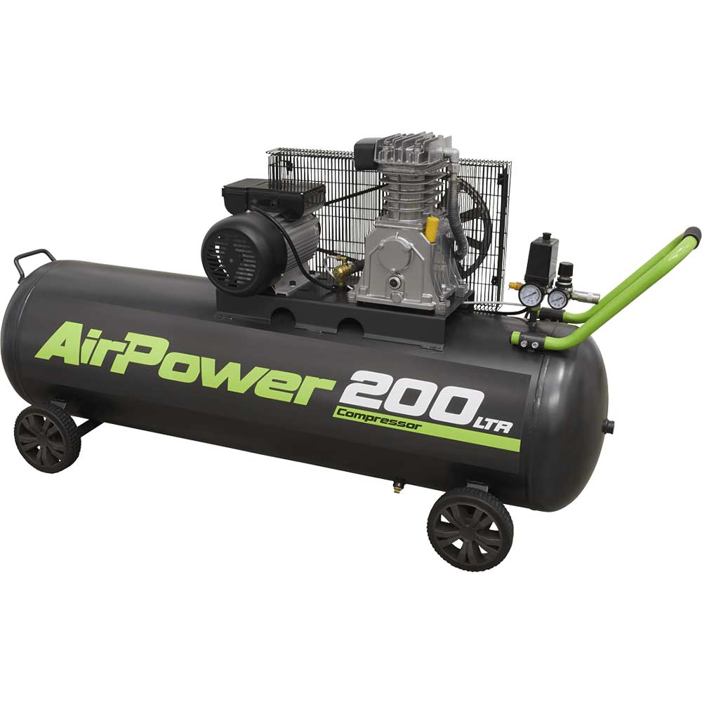 Sealey SAC20030B Belt Drive Air Compressor 200 Litre 240v
