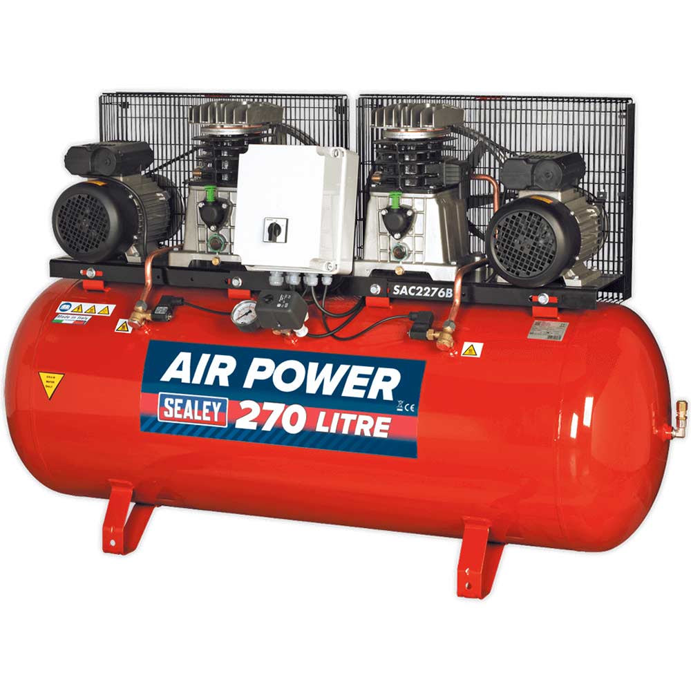 Sealey SAC2276B Air Compressor 270 Litre 240v