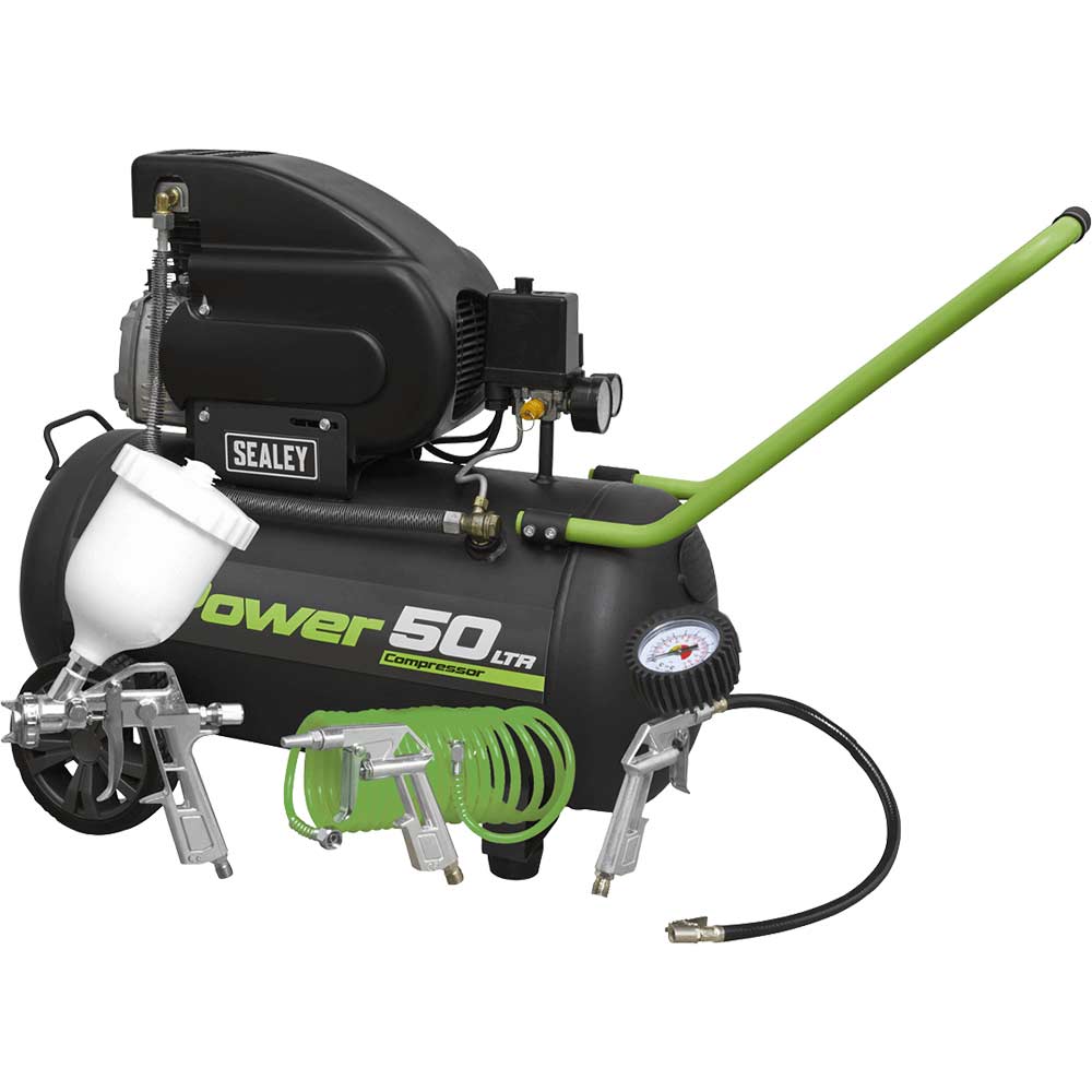 Sealey SAC5020EPK Direct Drive Air Compressor 50 Litre 240v
