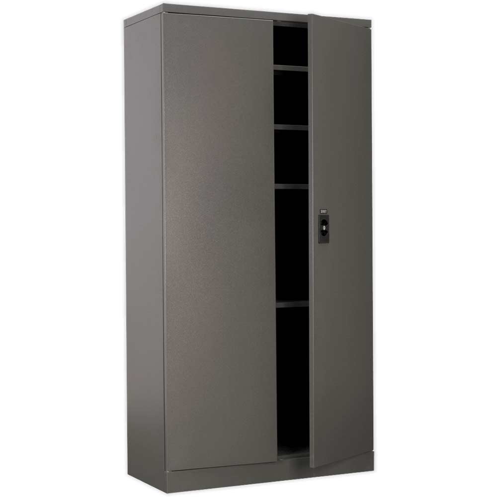 Image of Sealey 4 Shelf Floor Cabinet Grey