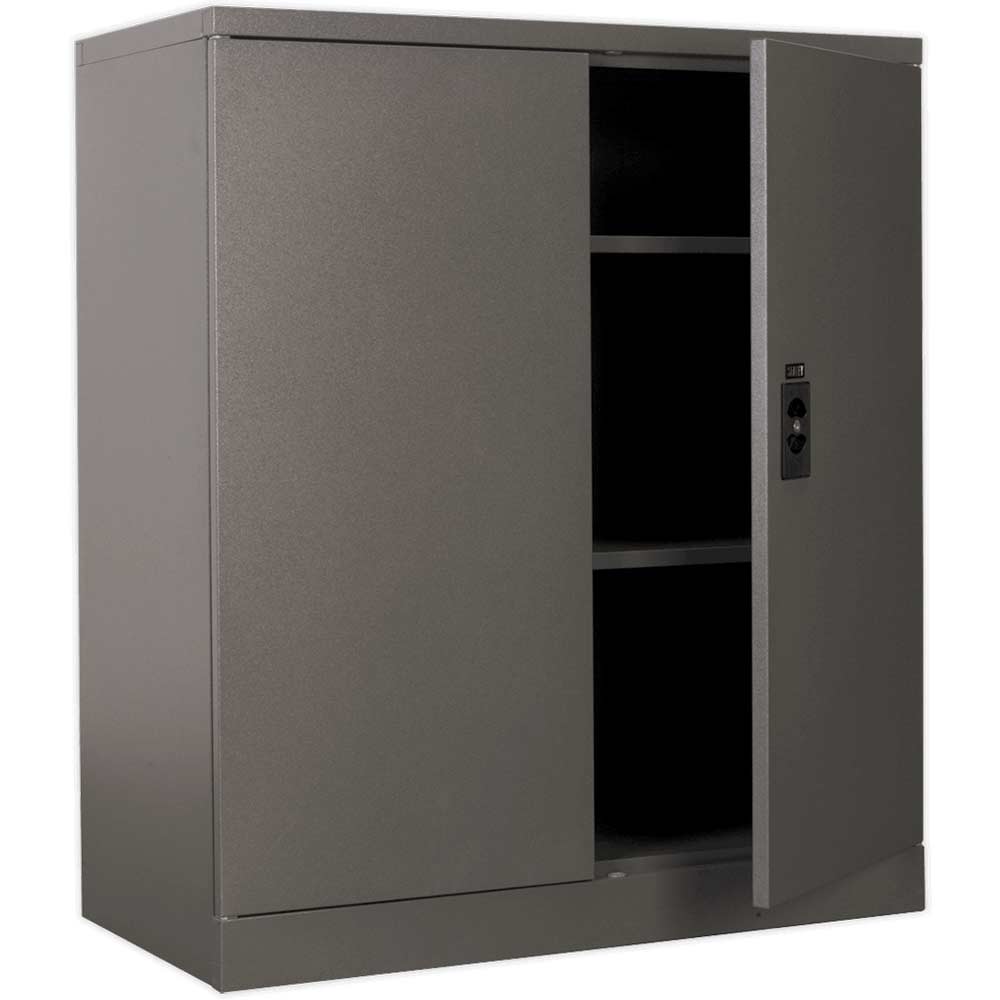 Image of Sealey 2 Shelf Steel Floor Cabinet