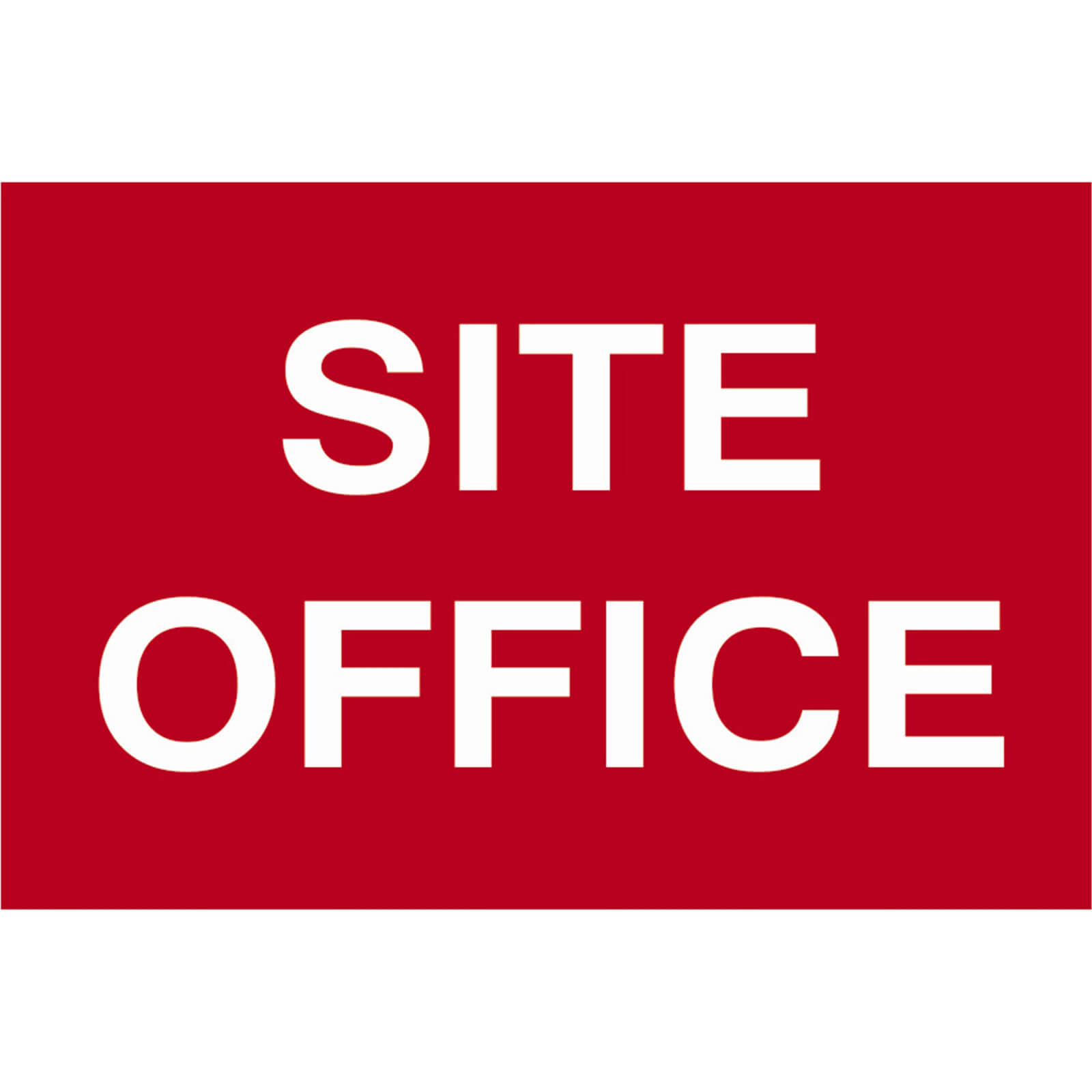 Image of Scan Site Office Sign 600mm 400mm Standard