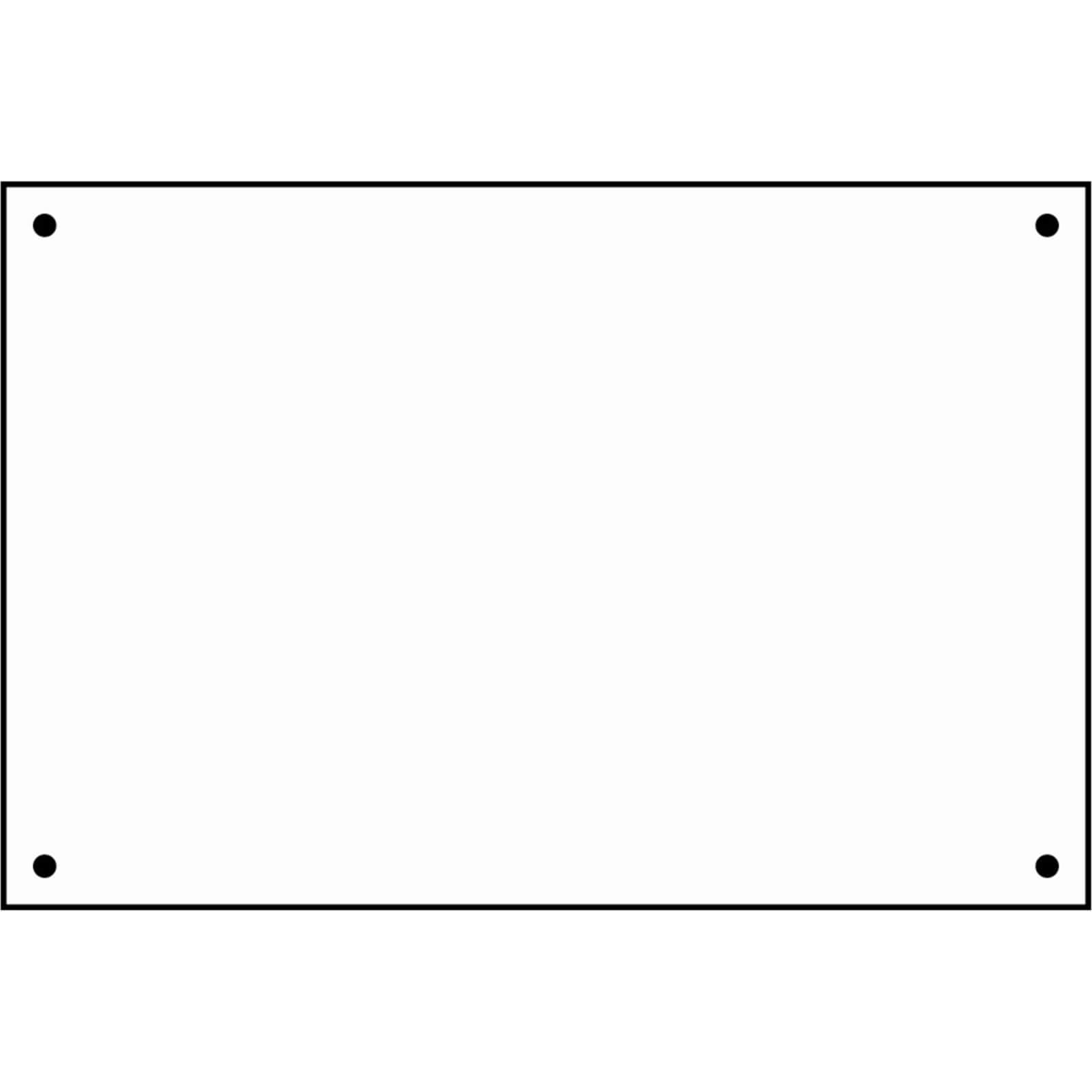 Image of Scan PVC Rigid Backing Board 600mm 400mm Standard