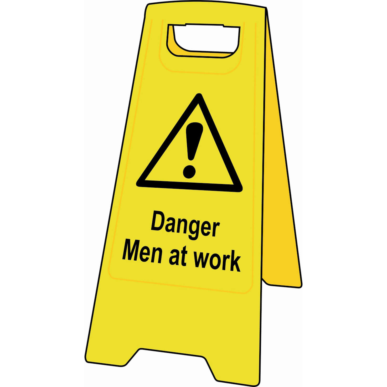 Image of Scan Heavy Duty A-Board Sign - Men At Work