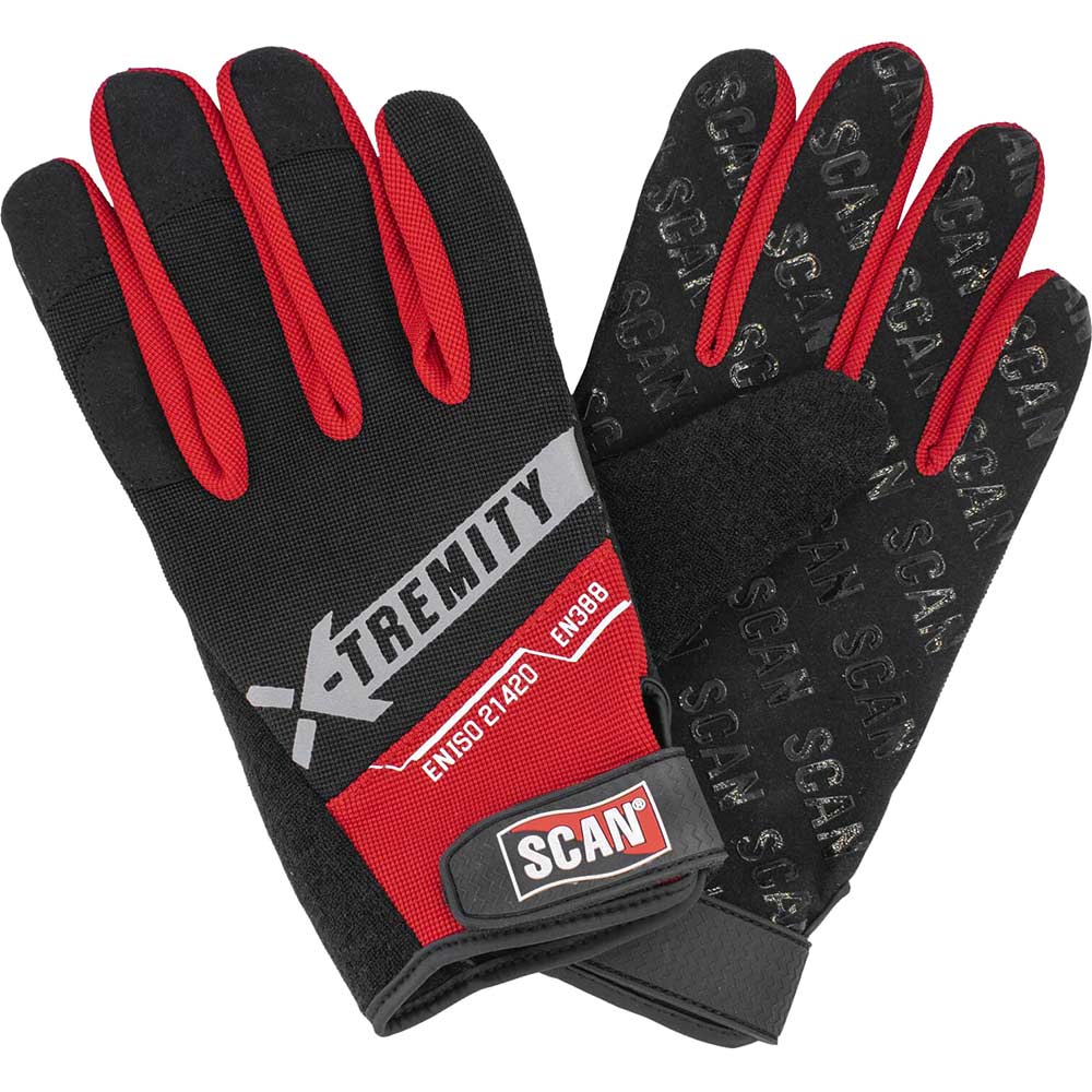 Scan Touch Screen Work Gloves L