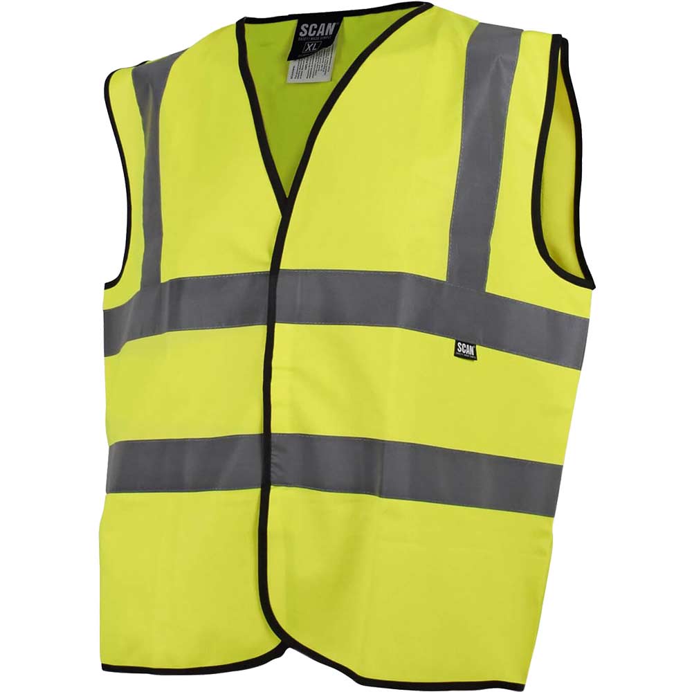 Scan Hi Vis Waistcoat Yellow 3XL