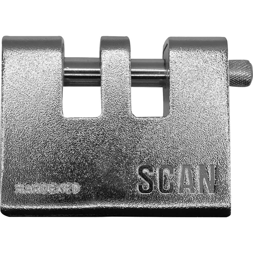Scan Armoured Twin Slot Shutter Padlock 90mm Standard