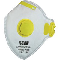 Scan FFP1 Fold Flat Valved Disposable Mask