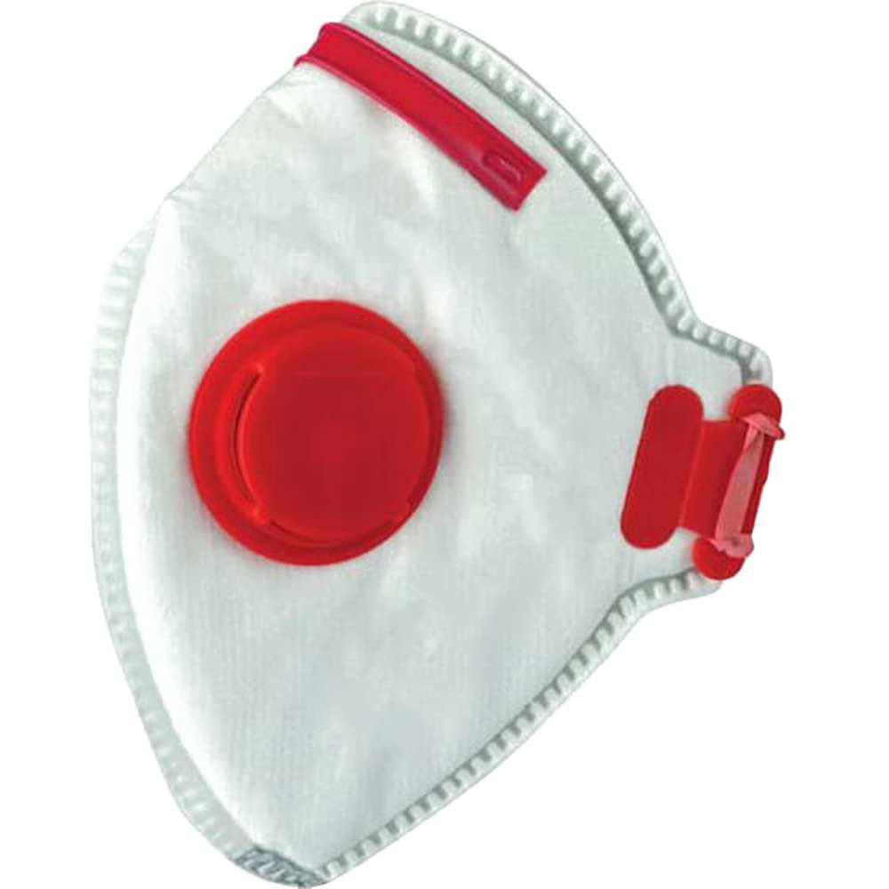 Scan FFP3 Fold Flat Disposable Valved Disposable Mask Pack of 3