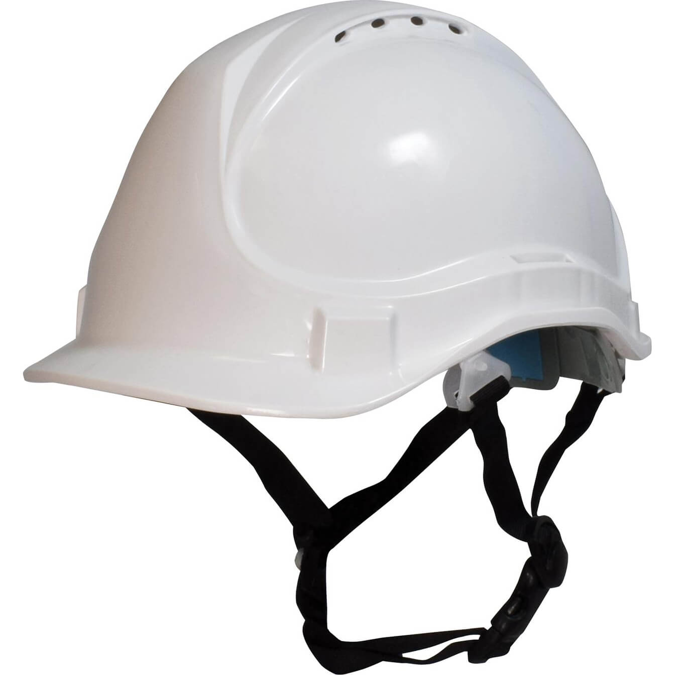 Image of Scan Short Peak Safety Helmet White