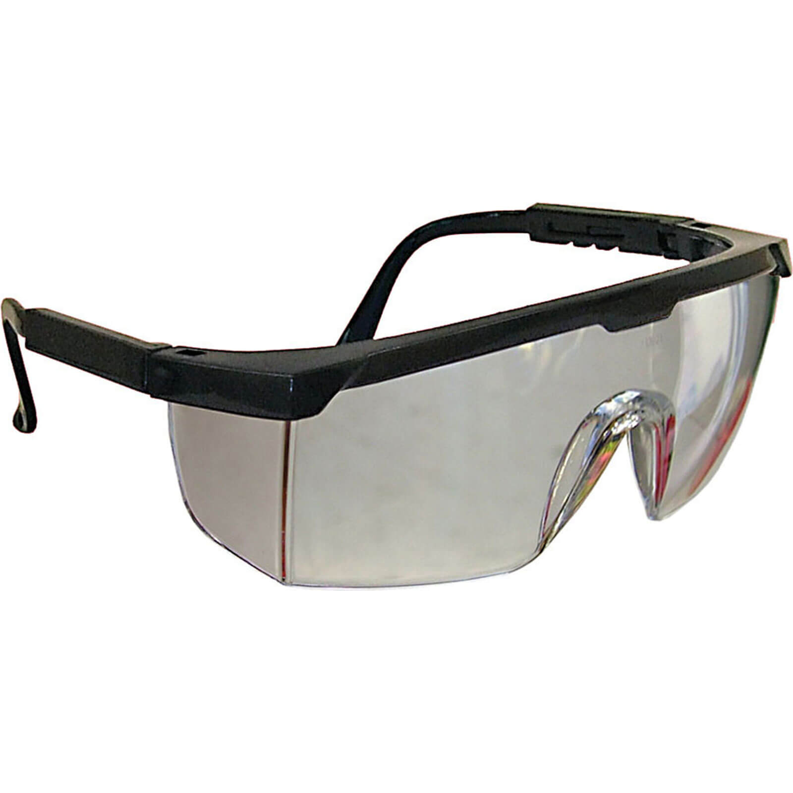 Image of Scan Classic Safety Glasses Black Clear