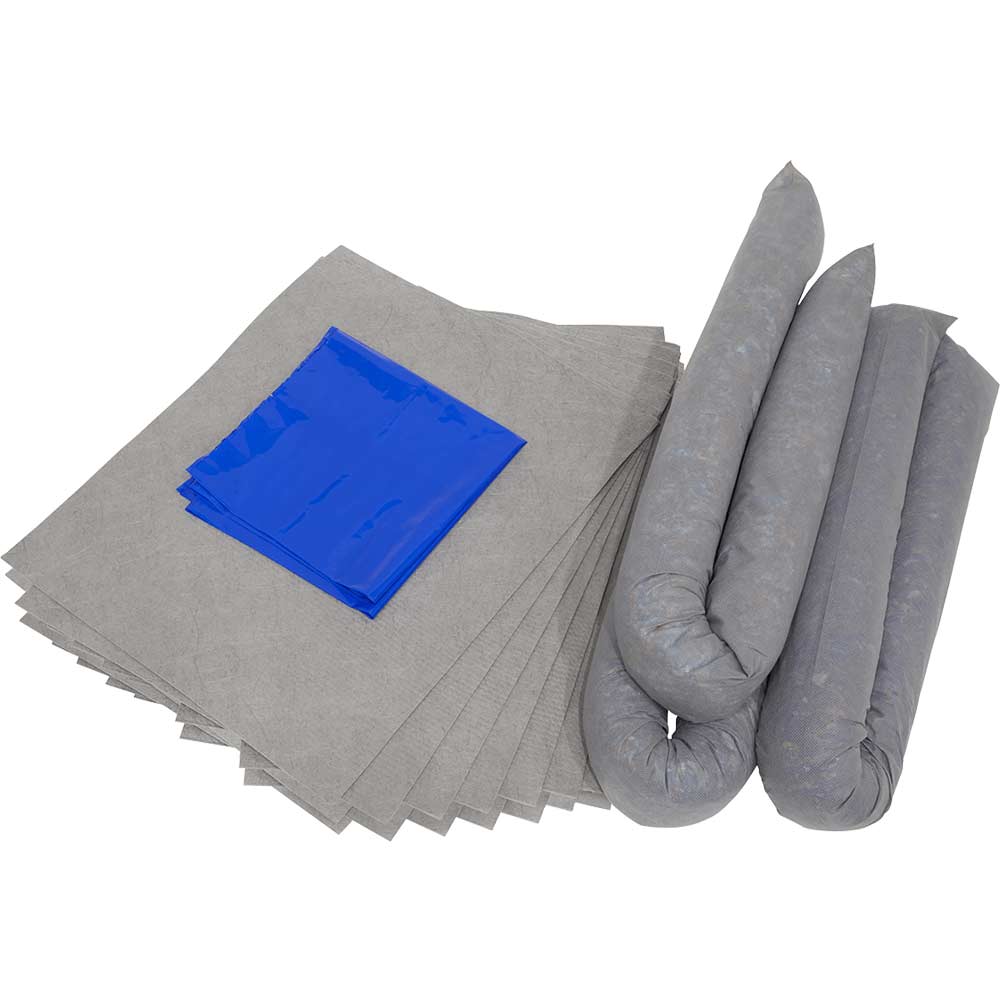 Sealey Spill Control Absorbants Kit 30l in UK Specification