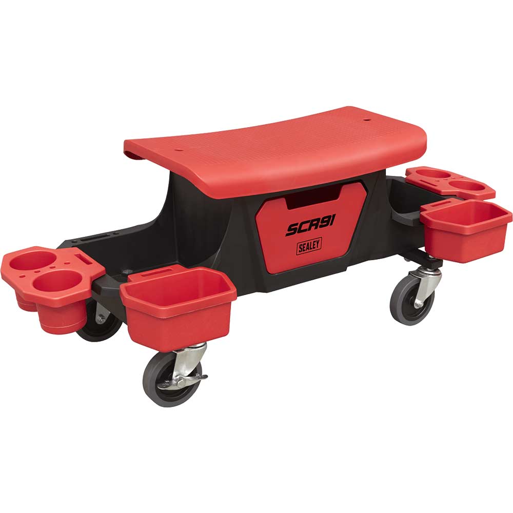 Sealey SCR91 Mechanics Detailing Utility Tool Caddy Seat