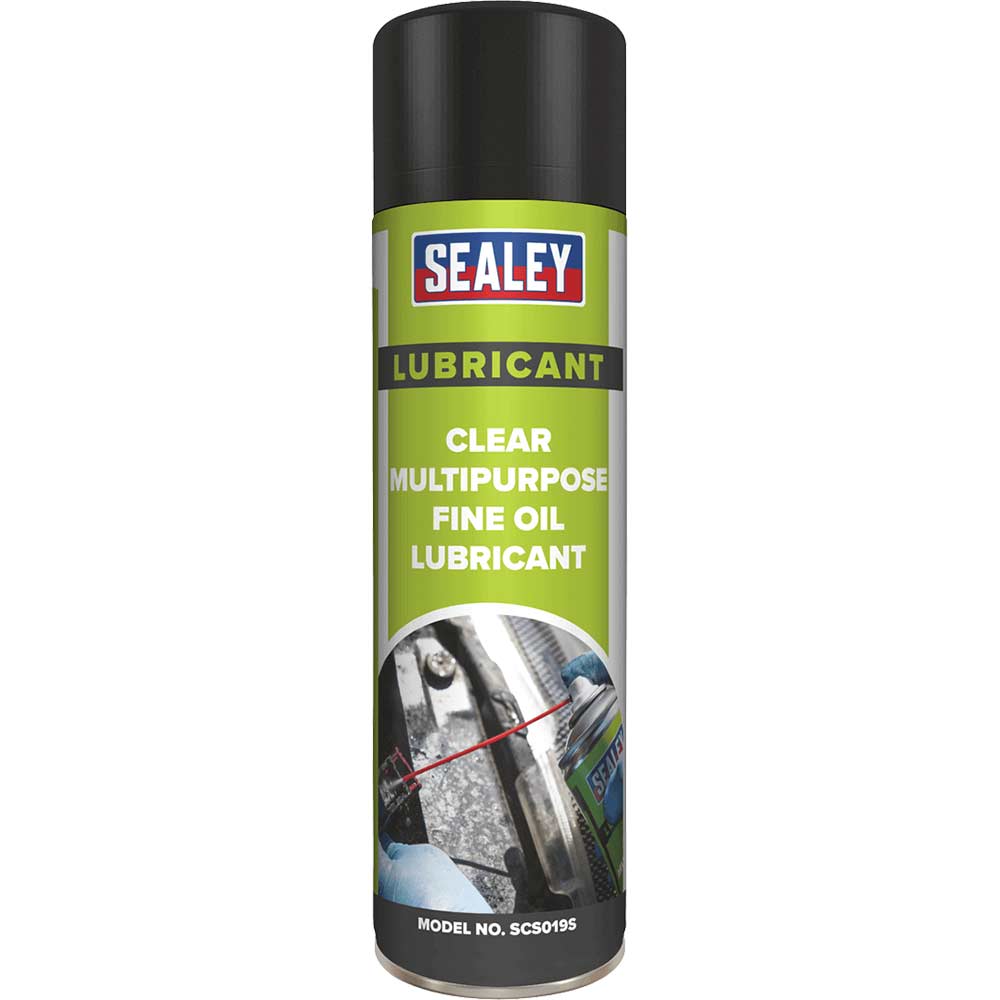 Sealey Multipurpose Clear Fine Oil Lubricant 500ml